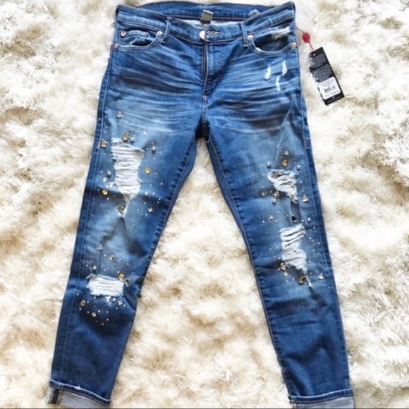 True Religion Denim - NWT True Religion Crystal Embellished Jeans